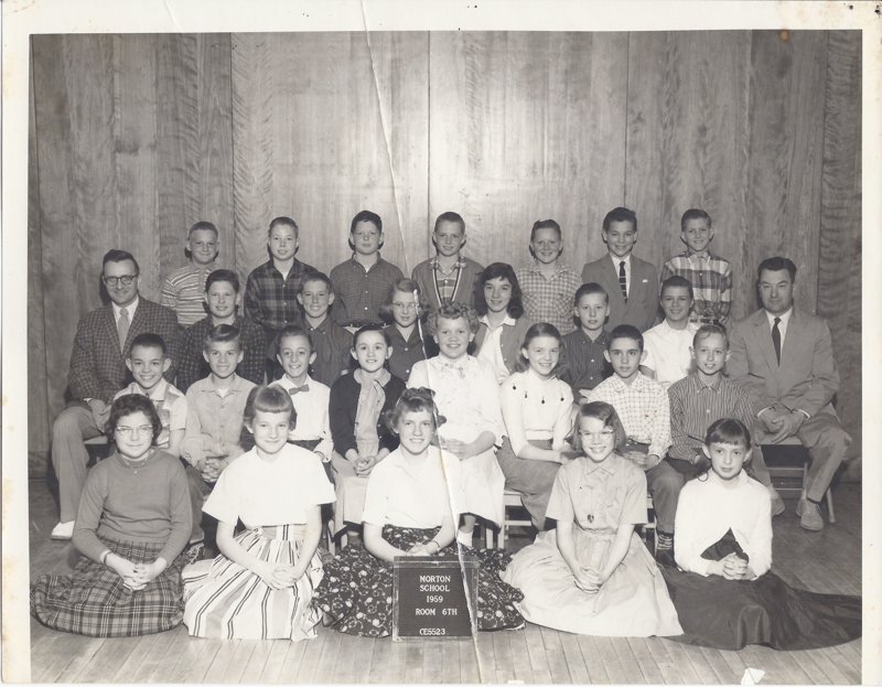 Morton 6th grade 1959 Class