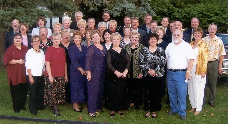 Mouse over each person's nose to find out who they are!